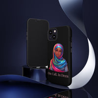 Colorful Hijab Phone Case - 'On Call, In Deen' - Modestly Vogue 