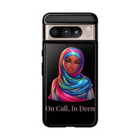 Colorful Hijab Phone Case - 'On Call, In Deen' - Modestly Vogue 