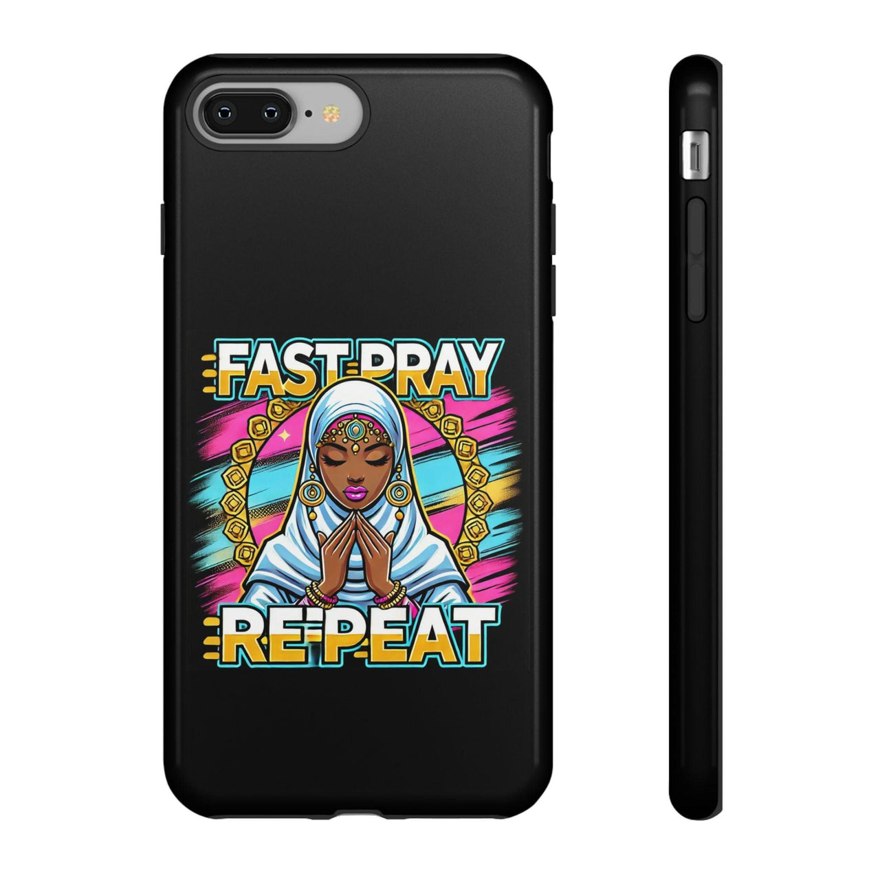 Copy of Colorful Hijab Phone Case - 'On Call, In Deen' - Modestly Vogue 