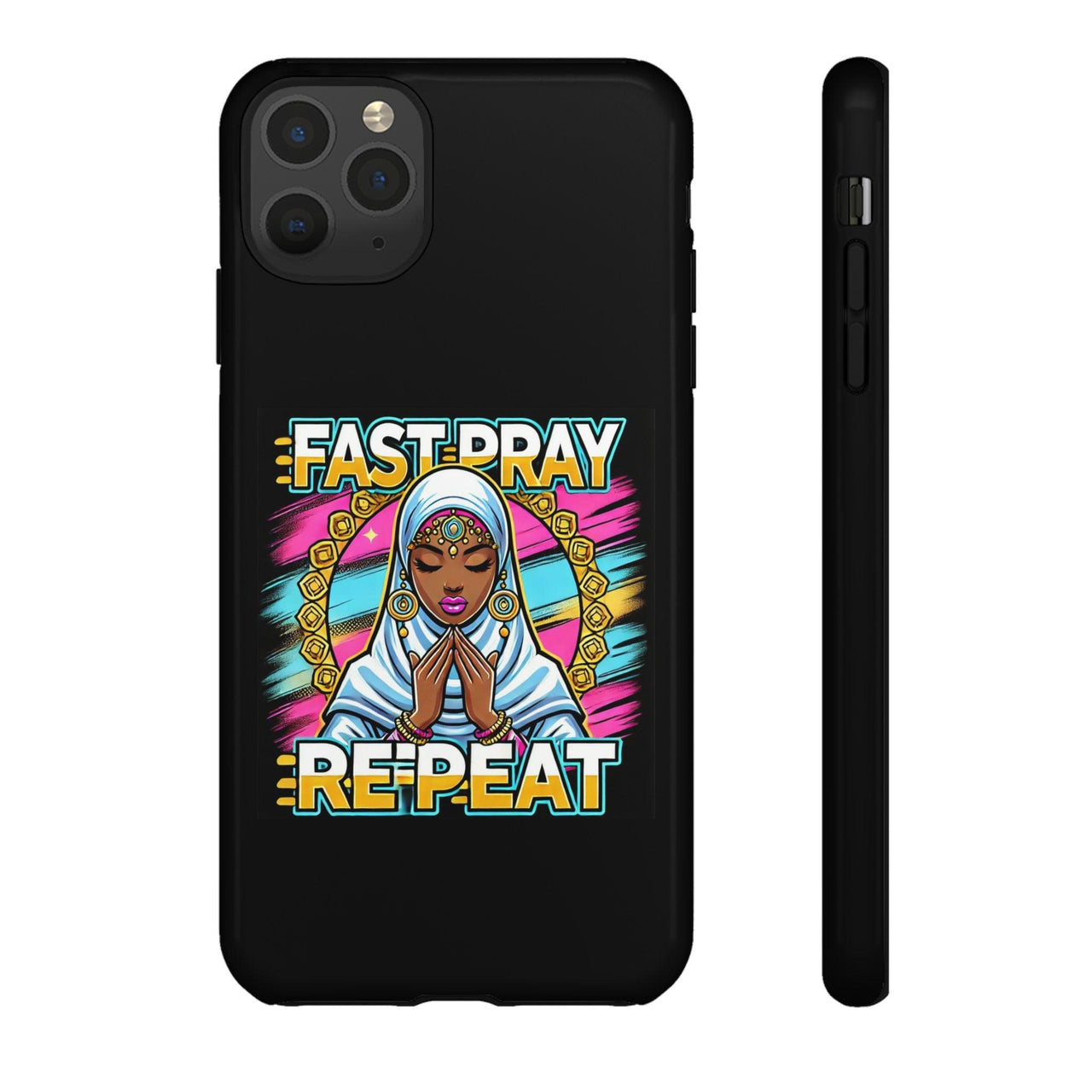 Copy of Colorful Hijab Phone Case - 'On Call, In Deen' - Modestly Vogue 