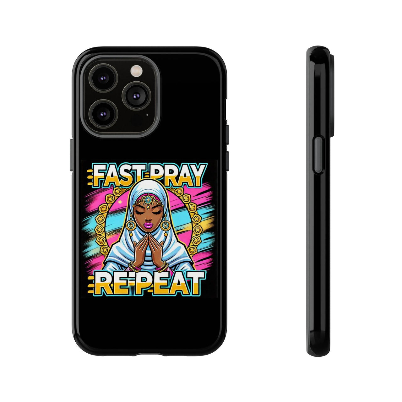 Copy of Colorful Hijab Phone Case - 'On Call, In Deen' - Modestly Vogue 