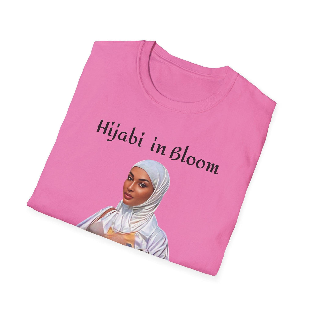 Hijabi in Bloom Unisex T-Shirt - Celebrate Diversity and Empowerment - Modestly Vogue 