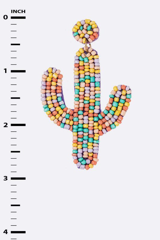 Boho Chic Beaded Cactus Iconic – Fun and Statement a Bold Look - Modestly Vogue 