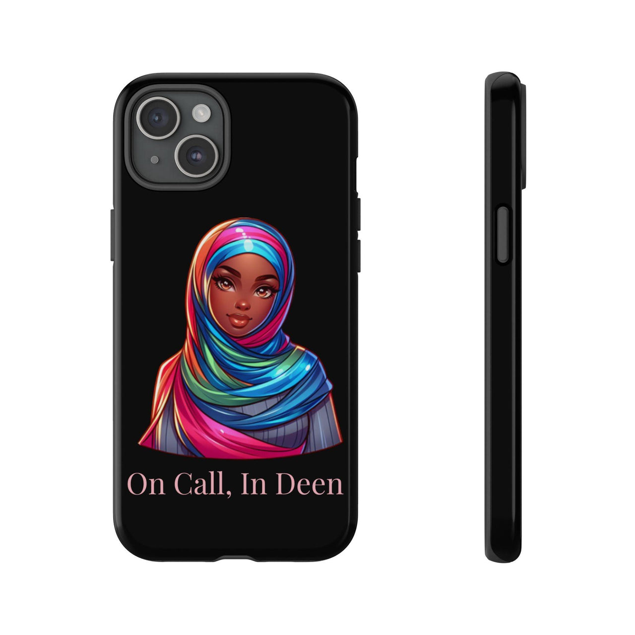 Colorful Hijab Phone Case - 'On Call, In Deen' - Modestly Vogue 