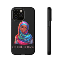 Colorful Hijab Phone Case - 'On Call, In Deen' - Modestly Vogue 