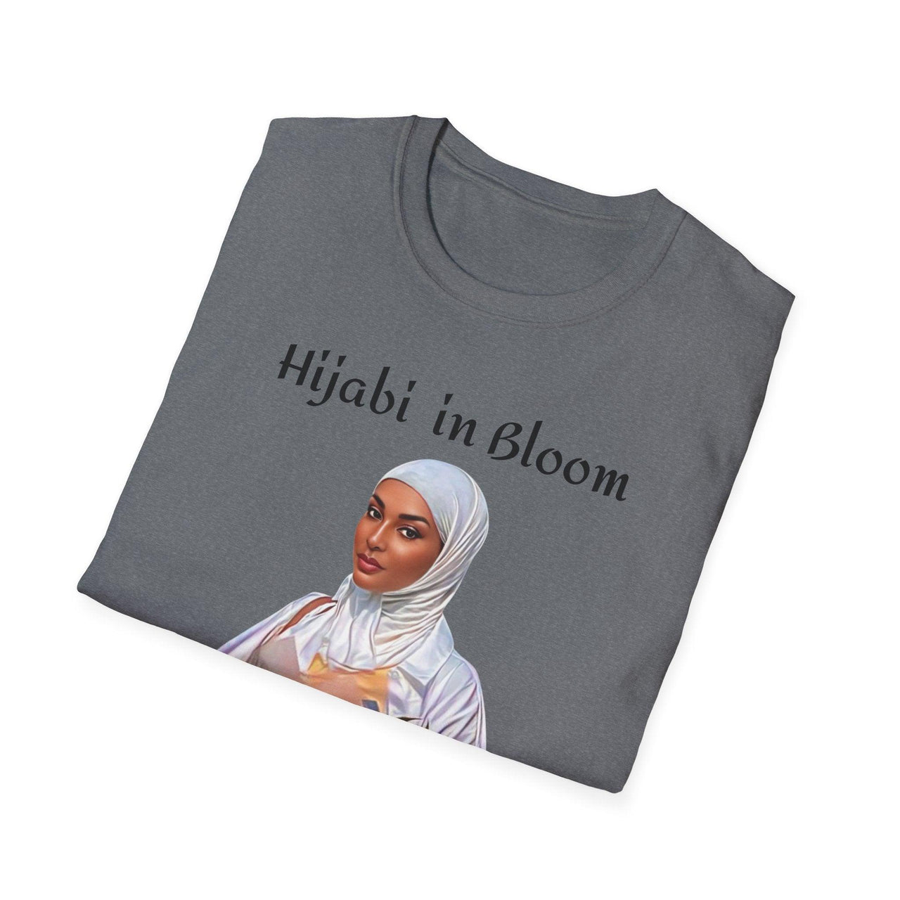 Hijabi in Bloom Unisex T-Shirt - Celebrate Diversity and Empowerment - Modestly Vogue 