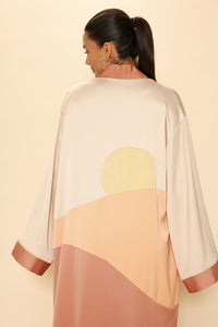 Sunset Kimono – Vibrant & Stylish Cover-Up for Every Occasion - Modestly Vogue 