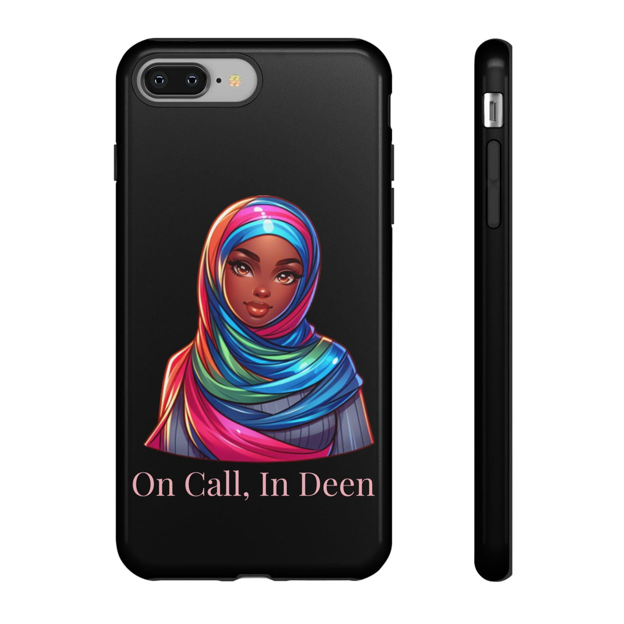 Colorful Hijab Phone Case - 'On Call, In Deen' - Modestly Vogue 