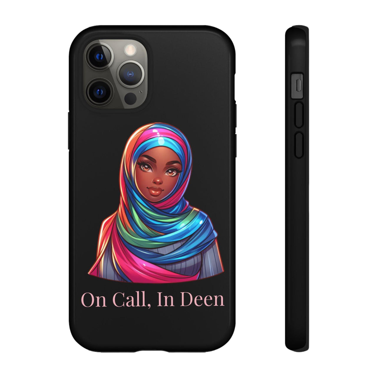 Colorful Hijab Phone Case - 'On Call, In Deen' - Modestly Vogue 