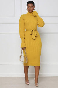 Stylish Dresses for Women – Trendy & Timeless Styles for Every Occasion | Modestly Vogue Flattering Curvy Fit | Stylish & Comfortable Plus-Size Clothing | Modestly Vogue WOMEN FASHION LONG MAXI SWEATER DRESS - Modestly Vogue 