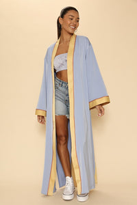 Sunburst Kimono – Bold Vibrant Boho Chic Cover-Up - Modestly Vogue 