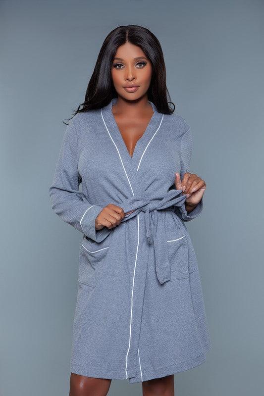 Flattering Curvy Fit | Stylish & Comfortable Plus-Size Clothing | Modestly Vogue Waffle Robe Queen - Modestly Vogue 