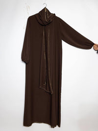 Medina silk abaya for women - Modestly Vogue 