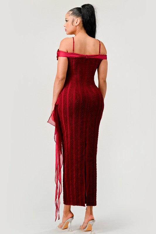 Stylish Dresses for Women – Trendy & Timeless Styles for Every Occasion | Modestly Vogue Luxury Couture Collection – Elegant Formal & Evening Gowns for Special Occasions | Modestly Vogue Enchanting Rose Off-Shoulder Dress - Modestly Vogue 