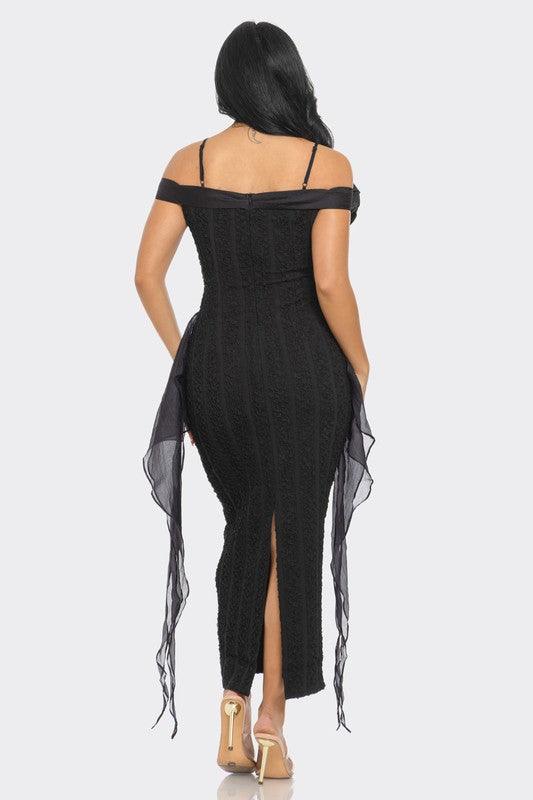 Stylish Dresses for Women – Trendy & Timeless Styles for Every Occasion | Modestly Vogue Luxury Couture Collection – Elegant Formal & Evening Gowns for Special Occasions | Modestly Vogue Enchanting Rose Off-Shoulder Dress - Modestly Vogue 