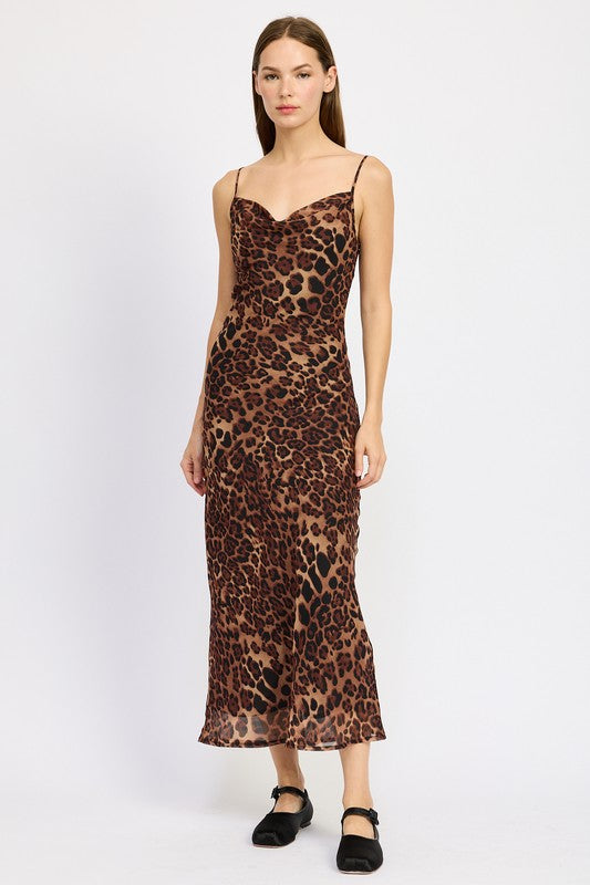 SPAGHETTI STRAP MAXI DRESS - Modestly Vogue 