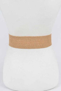 Stylish Belts for Women – Trendy, Chic & Fashionable Belts Collection | Modestly Vogue Pearl Buckle Straw Belt - Modestly Vogue 