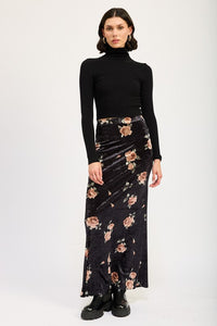 HIGH WAIST MAXI PENCIL SKIRT - Modestly Vogue 