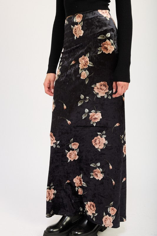 HIGH WAIST MAXI PENCIL SKIRT - Modestly Vogue 