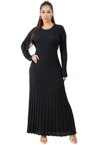 Stylish Dresses for Women – Trendy & Timeless Styles for Every Occasion | Modestly Vogue WOMEN FASHION KNITWEAR LONG MAXI DRESS - Modestly Vogue 