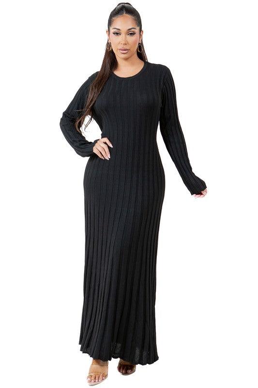 Stylish Dresses for Women – Trendy & Timeless Styles for Every Occasion | Modestly Vogue WOMEN FASHION KNITWEAR LONG MAXI DRESS - Modestly Vogue 