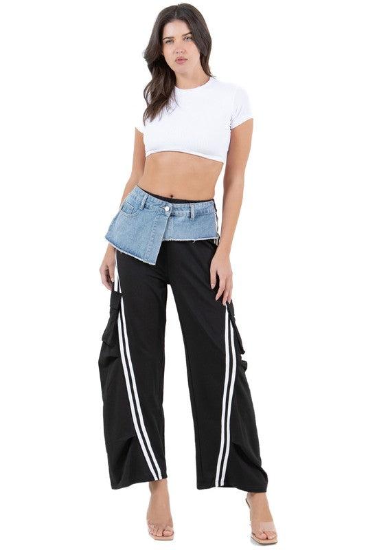 Denim – | CLASSIC STRAIGHT LEG PANTS - Modestly Vogue 