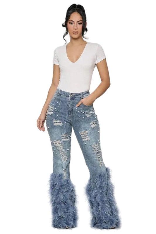 Denim – | – | DENIM JEANS - Modestly Vogue 