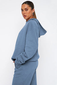 2pc Hoodie Sweat Set With Pockets - Modestly Vogue 