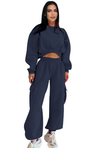 SEXY TWO PIECE TOP AND PANT SET - Modestly Vogue 