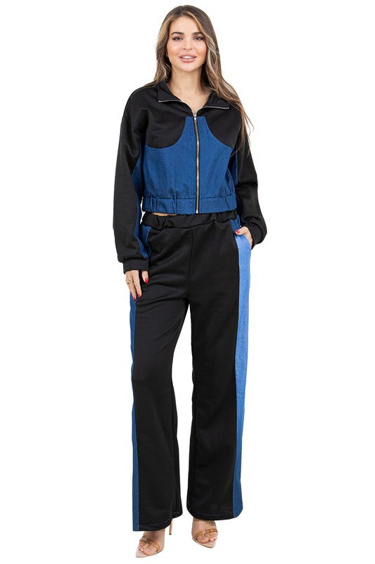 WOMEN FASHION CASUAL PANT SET - Modestly Vogue 