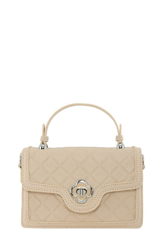 Quilted Square Leather Crossbody Bag – Chic and Functional Leather Bag for Everyday Style - Modestly Vogue 