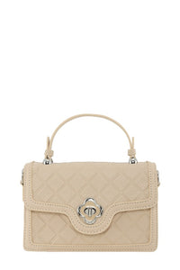 Quilted Square Leather Crossbody Bag – Chic and Functional Leather Bag for Everyday Style - Modestly Vogue 