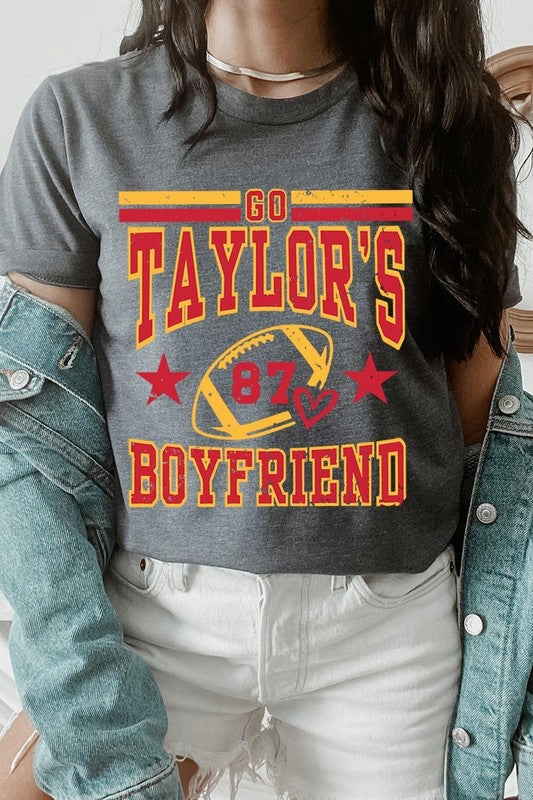 Go Taylor’s Boyfriend Graphic Tee – Trendy and Fun Tee for Taylor Swift Fans - Modestly Vogue 