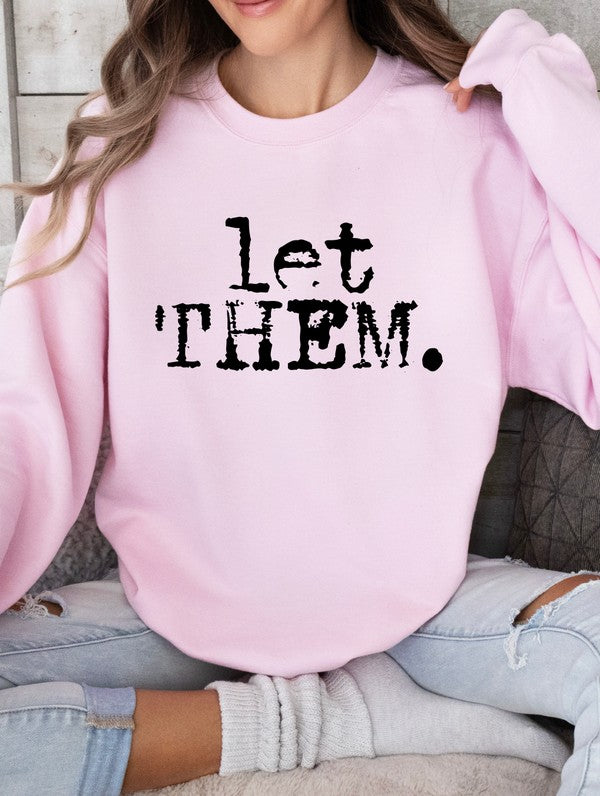 Let Them Words Sweatshirt - Modestly Vogue 