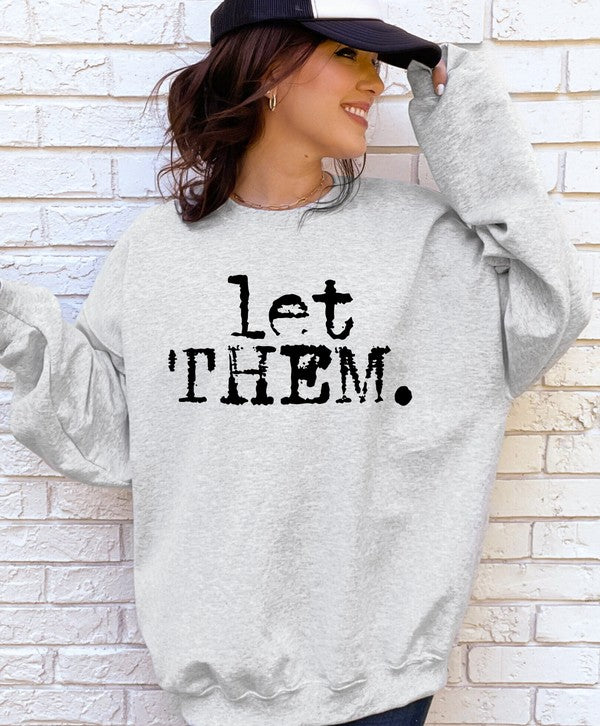 Let Them Words Sweatshirt - Modestly Vogue 