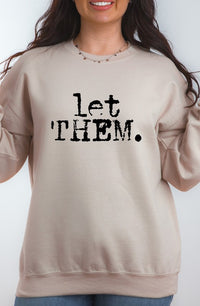 Let Them Words Sweatshirt - Modestly Vogue 