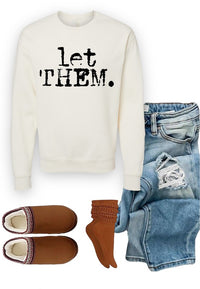 Let Them Words Sweatshirt - Modestly Vogue 