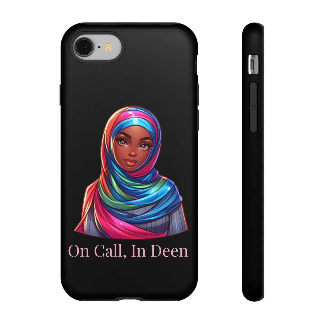 Colorful Hijab Phone Case - 'On Call, In Deen' - Modestly Vogue 