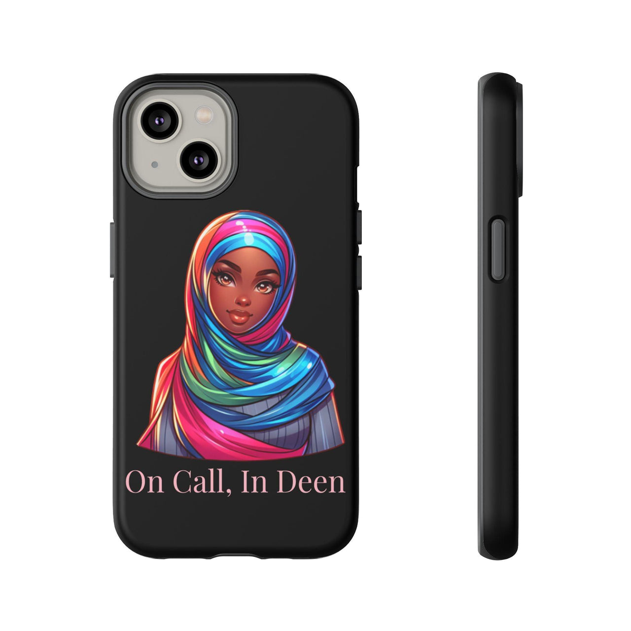 Colorful Hijab Phone Case - 'On Call, In Deen' - Modestly Vogue 