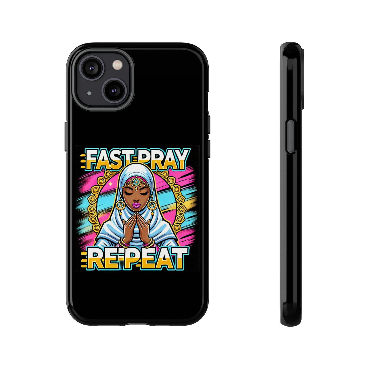 Copy of Colorful Hijab Phone Case - 'On Call, In Deen' - Modestly Vogue 