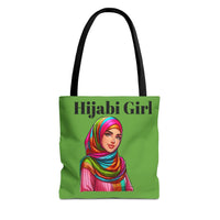 Colorful Hijabi Girl Tote Bag - Stylish and Functional for Every Occasion - Modestly Vogue 