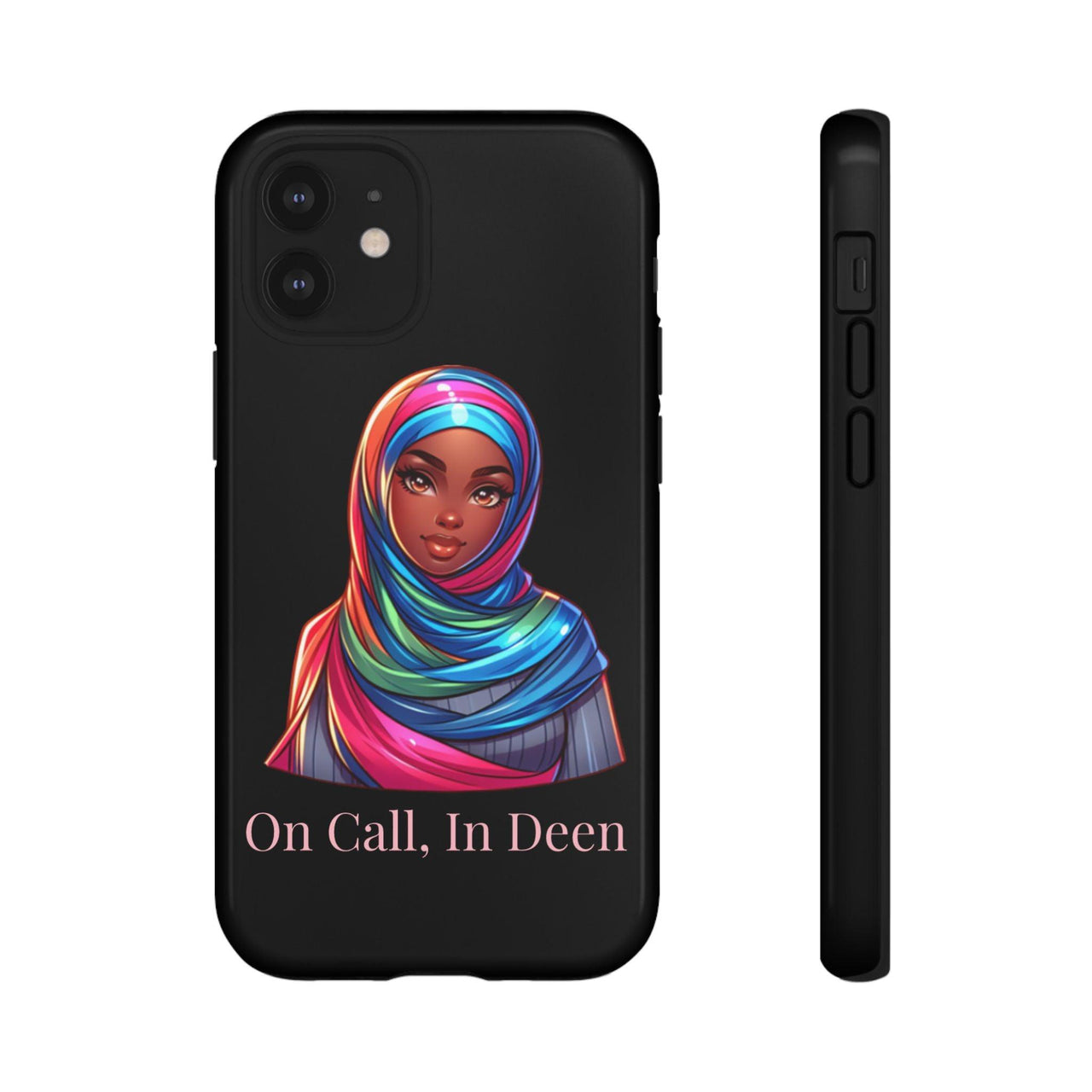 Colorful Hijab Phone Case - 'On Call, In Deen' - Modestly Vogue 