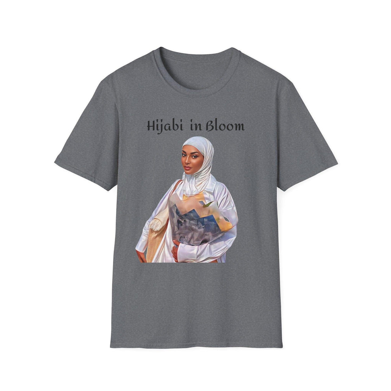 Hijabi in Bloom Unisex T-Shirt - Celebrate Diversity and Empowerment - Modestly Vogue 