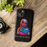 Colorful Hijab Phone Case - 'On Call, In Deen' - Modestly Vogue 