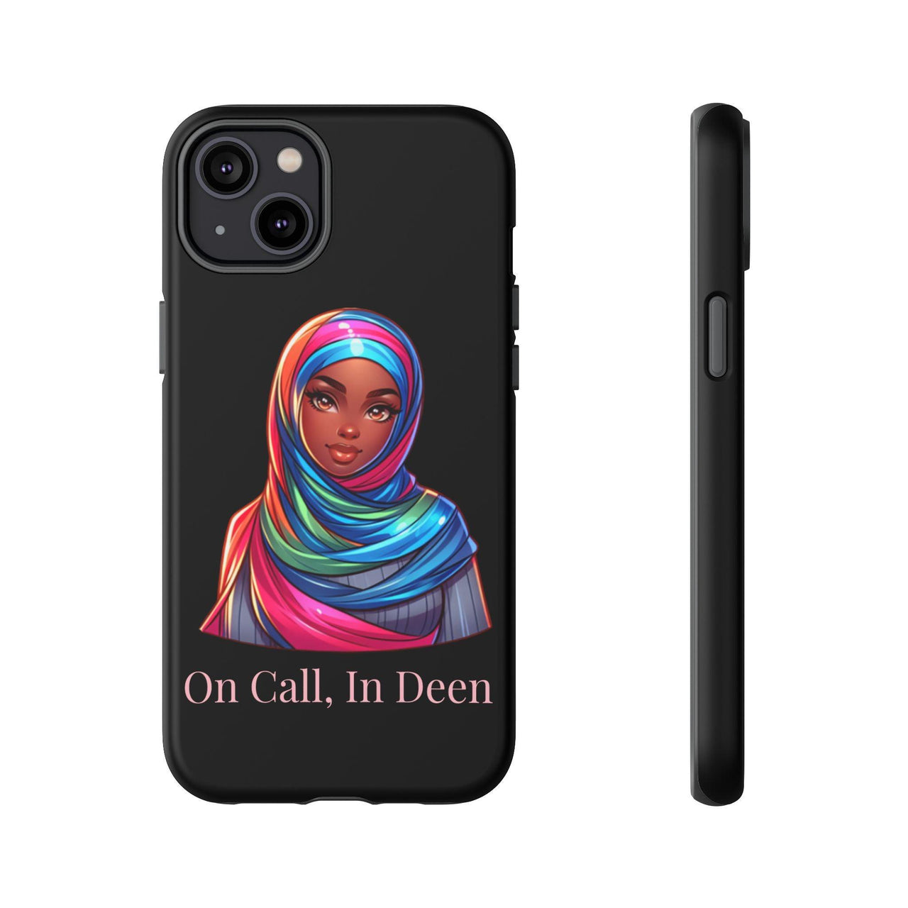 Colorful Hijab Phone Case - 'On Call, In Deen' - Modestly Vogue 