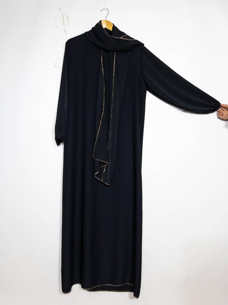 Medina silk abaya for women - Modestly Vogue 