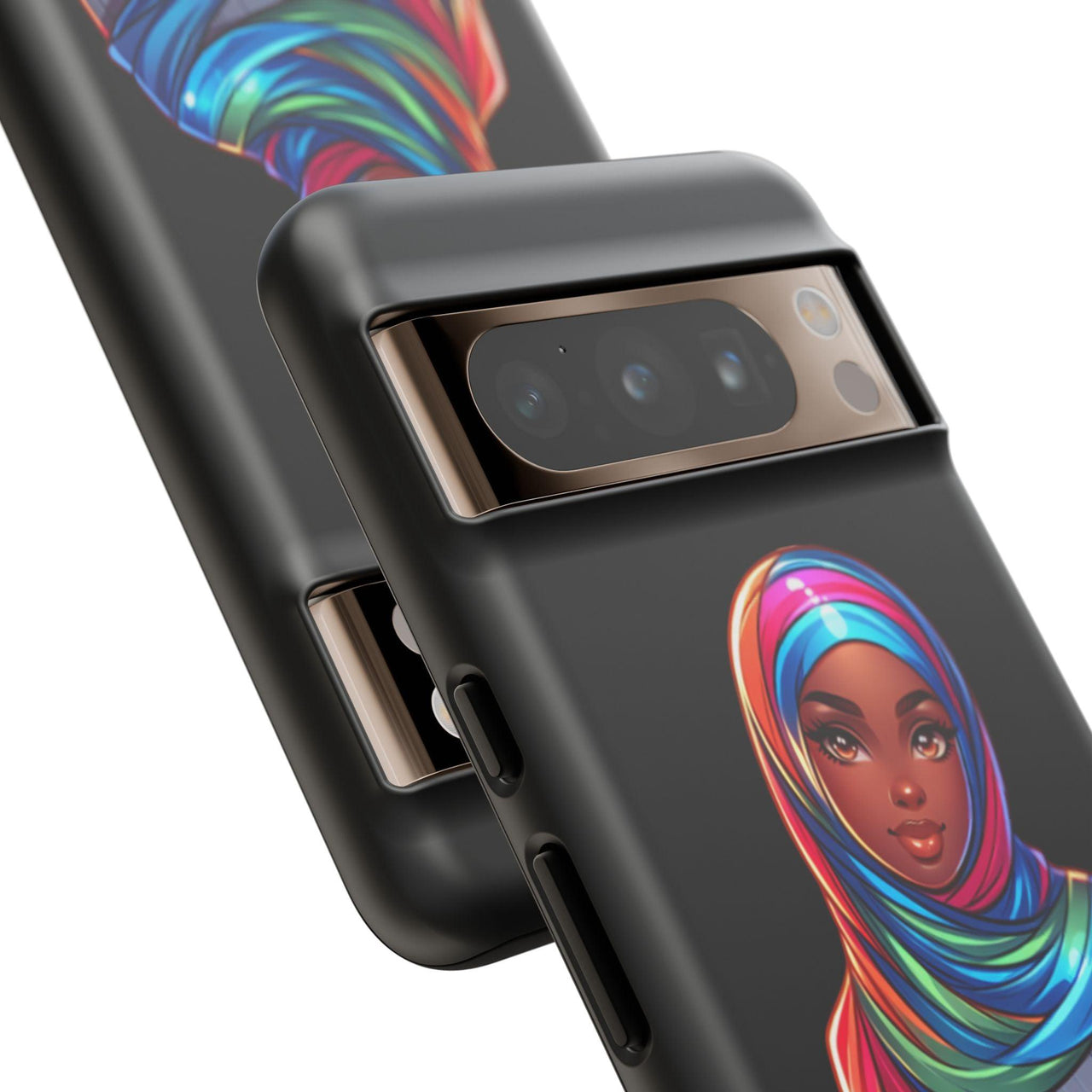 Colorful Hijab Phone Case - 'On Call, In Deen' - Modestly Vogue 