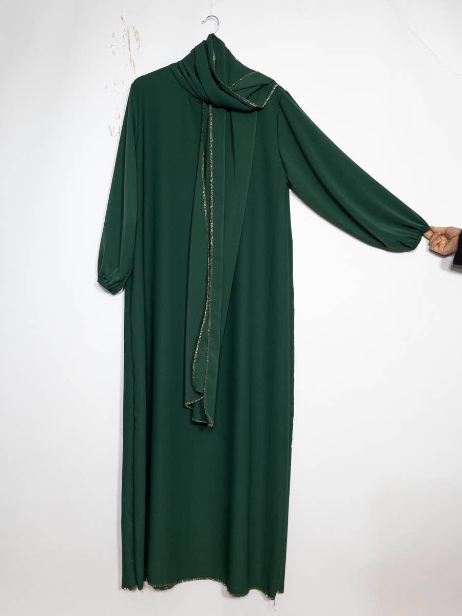 Medina silk abaya for women - Modestly Vogue 