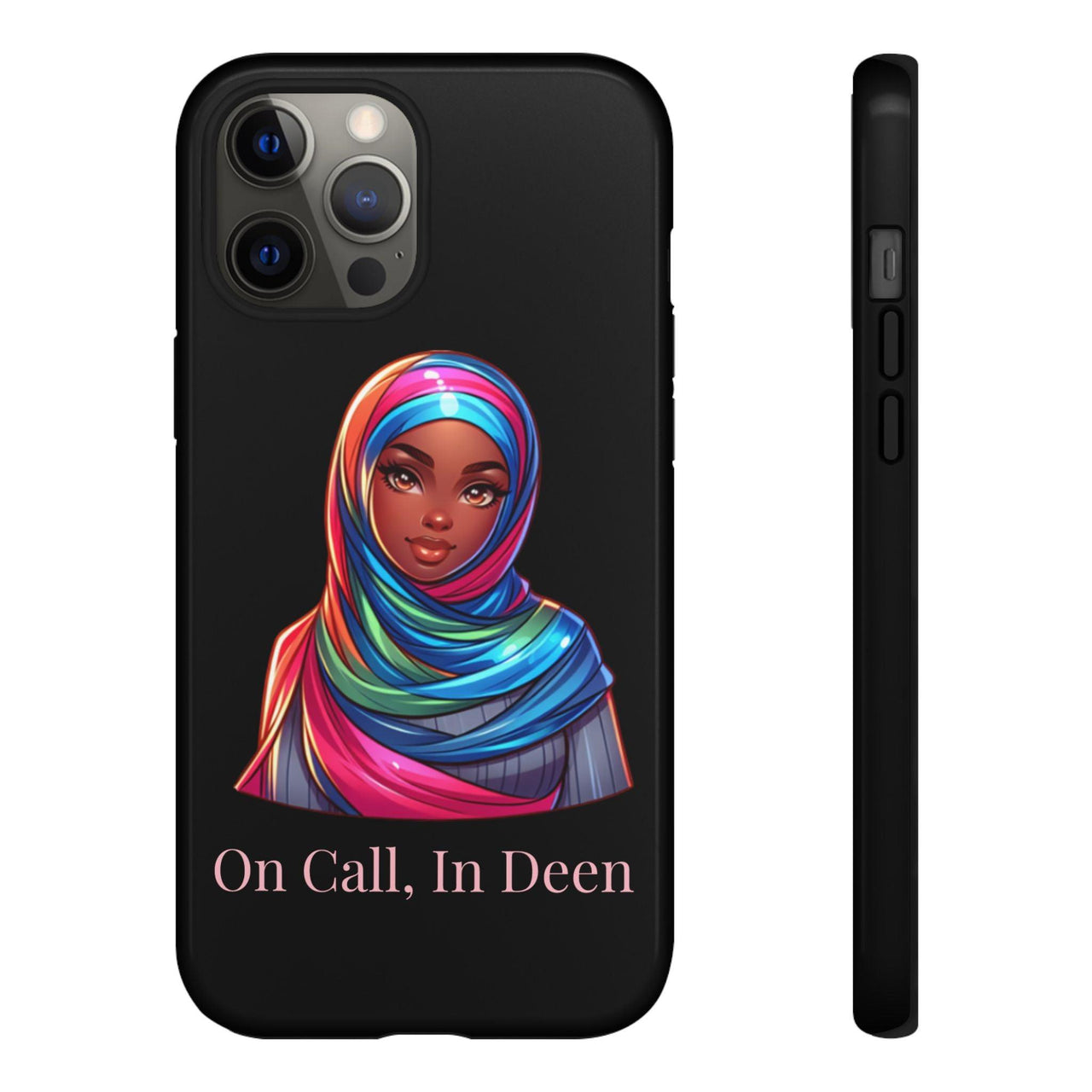 Colorful Hijab Phone Case - 'On Call, In Deen' - Modestly Vogue 