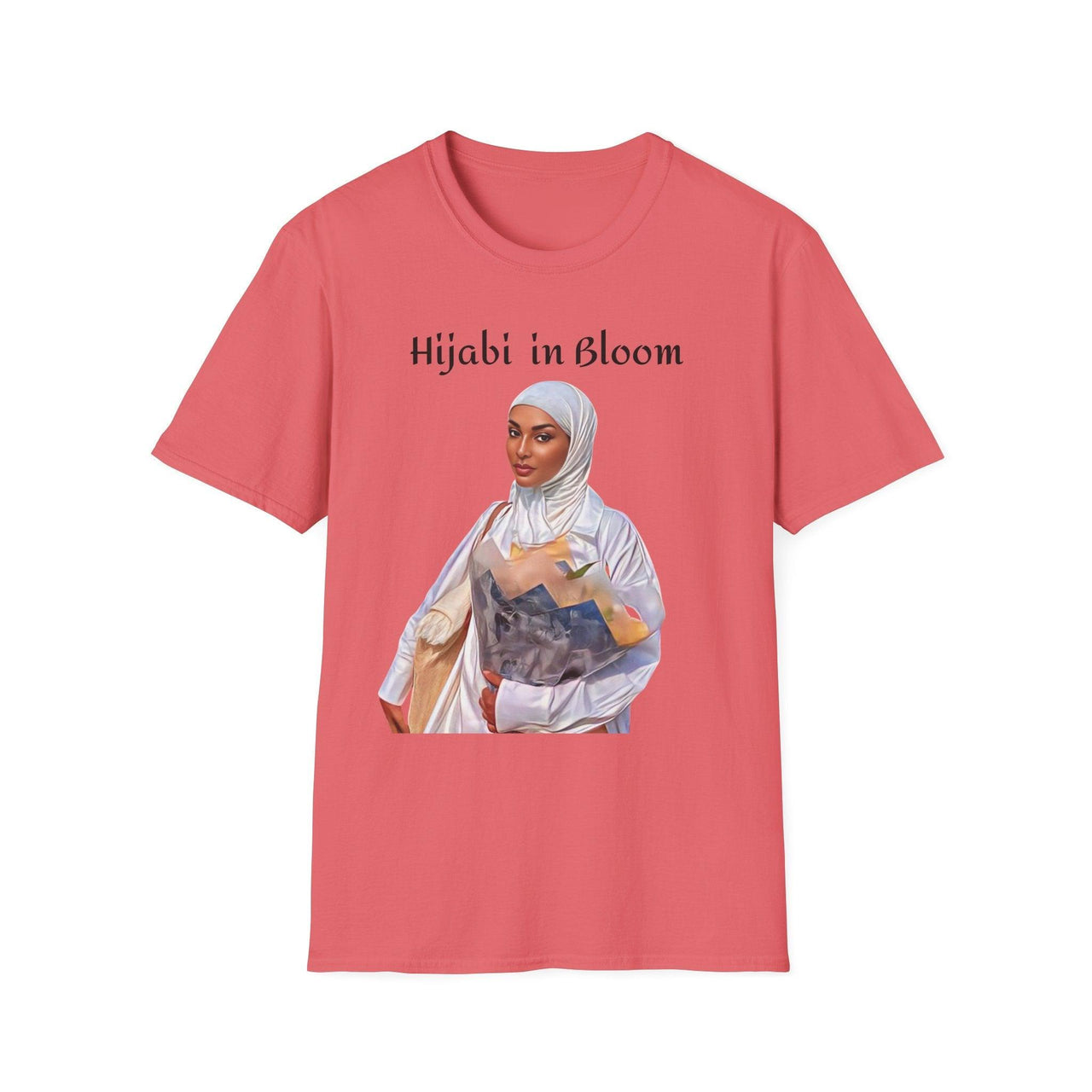 Hijabi in Bloom Unisex T-Shirt - Celebrate Diversity and Empowerment - Modestly Vogue 